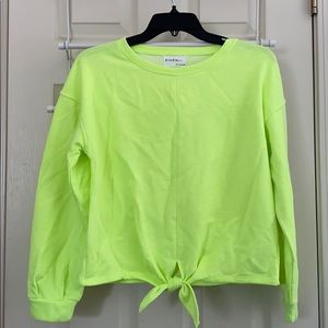 NWT Elodie Girl Neon Sweatshirt